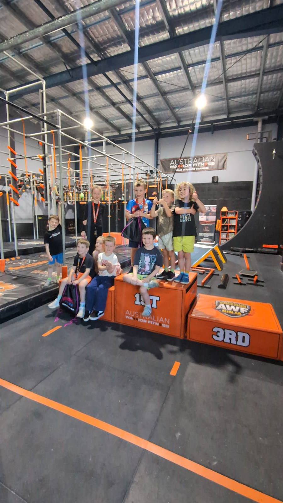 Kids party at AWF